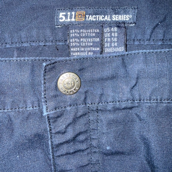 5.11 Tactical Dark Navy Cargo Pants - Picture 2 of 2